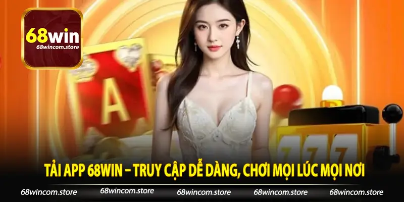 Tải App 68Win – Truy Cập Dễ Dàng, Chơi Mọi Lúc Mọi Nơi